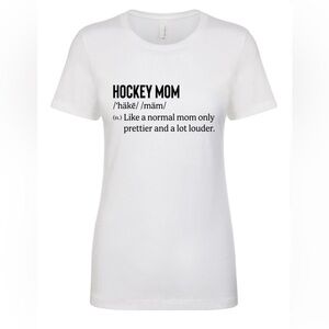Hockey Mom Definition Funny Women’s Short Sleeve T-shirt